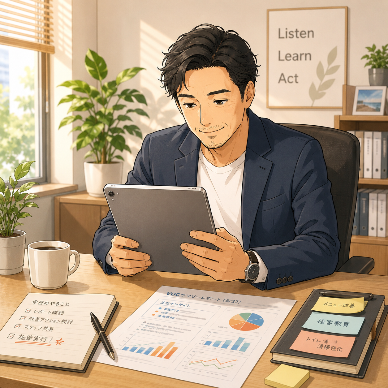 STEP03 翌朝、レポートが届く
